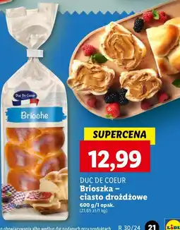 Lidl Brioche Duc de coeur oferta