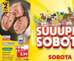Kaufland Schab wieprzowy plastry qafp Stoisko mięsne oferta