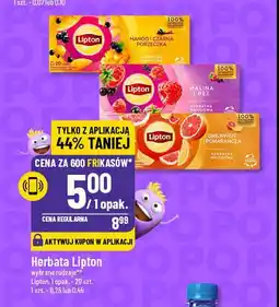 Polomarket Herbata mango czarna porzeczka Lipton oferta
