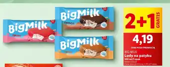 Lidl Lód choco Algida big milk oferta