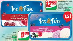 Dino Lody śmietankowo-jagodowe Koral ice&fun oferta