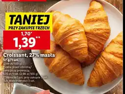 Lidl Croissant maślany oferta