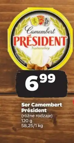 Netto Ser pleśniowy camembert naturalny President oferta