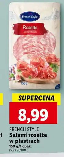 Lidl Salami rosette French style oferta
