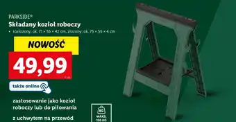 Lidl Koziołek warsztatowy Parkside oferta