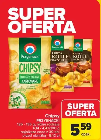 Carrefour Chipsy Przysnacki oferta