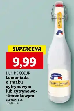 Lidl Lemoniada Duc De Coeur oferta