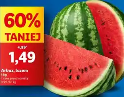 Lidl Arbuz, luzem 1 kg oferta