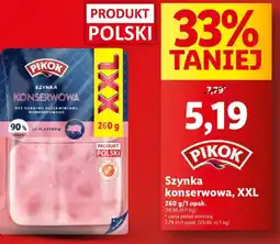 Lidl Szynka konserwowa XXL 260 g oferta