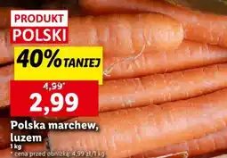 Lidl Polska marchew, luzem 1 kg oferta