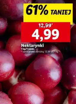 Lidl Nektarynki 1 kg oferta
