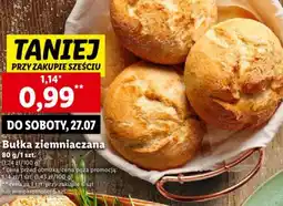 Lidl Bułka ziemniaczana 80 g oferta