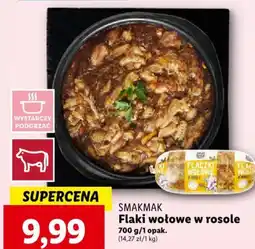 Lidl Smakmak Flaki gotowe w rosole 700 g oferta