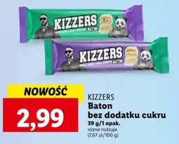 Lidl Kizzers Baton bez dodatku cukru 39 g oferta