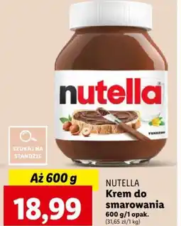 Nutella Krem do smarowania 600 g