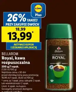 Lidl Bellarom Royal, kawa rozpuszczalna 200 g oferta