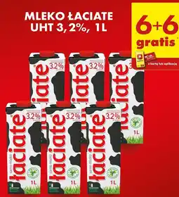 Biedronka Mleko Łaciate UHT 3,2% 1 l oferta