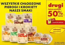 Biedronka Wszystkie chłodzone pierogi i krokiety Nasze Smaki oferta
