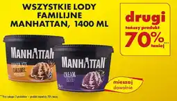 Biedronka Wszystkie lody rodzinne Manhattan 1400 ml oferta