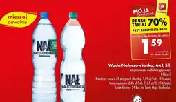 Biedronka Woda Nałęczowianka 6x1,5 l oferta