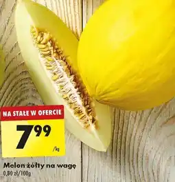 Biedronka Melon żółty na wagę oferta