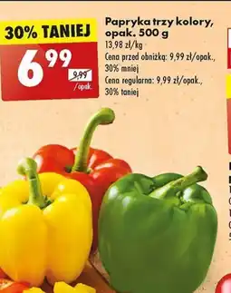 Biedronka Papryka trzy kolory, opak. 500 g oferta