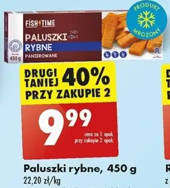 Biedronka Paluszki rybne, 450 g oferta
