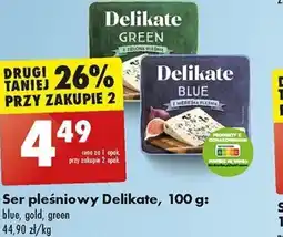 Biedronka Ser pleśniowy Delikate 100 g oferta