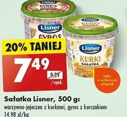 Biedronka Sałatka Lisner 500 g oferta