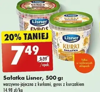 Biedronka Sałatka Lisner 500 g oferta