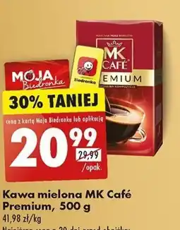 Biedronka Kawa mielona MK Café Premium 500 g oferta