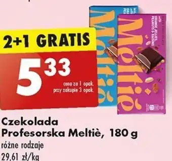 Biedronka Czekolada Profesorska Meltie 180 g oferta