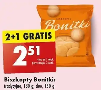 Biedronka Biszkopty Bonitki oferta