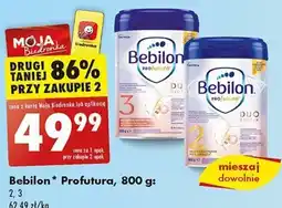 Biedronka Bebilon Profutura 800 g oferta