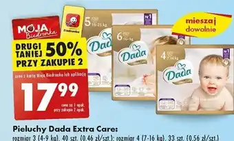 Biedronka Pieluchy Dada Extra Care oferta