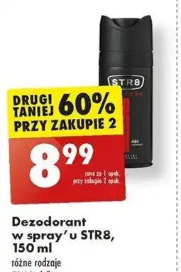 Biedronka Dezodorant w spray'u STR8 150 ml oferta