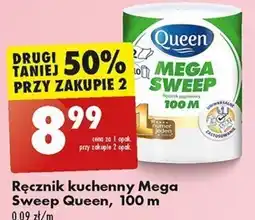 Biedronka Ręcznik kuchenny Mega Sweep Queen 100 m oferta