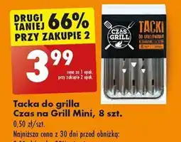 Biedronka Tacka do grilla Czas na Grill Mini 8 szt. oferta