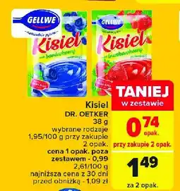 Carrefour Market Kisiel borówkowy Gellwe oferta