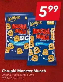 Lewiatan Chrupki original Lorenz Monster Munch oferta