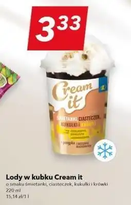 Lewiatan Lody w kubku Cream it oferta