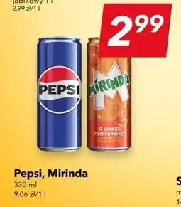Lewiatan Pepsi, Mirinda oferta