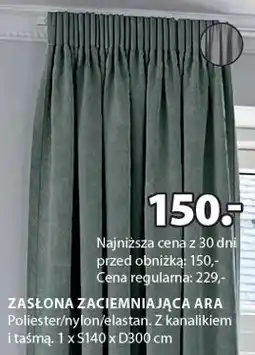 JYSK Zasłona zaciemniająca oferta