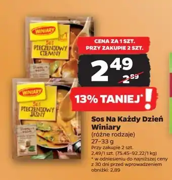 Netto Sos pieczeniowy ciemny Winiary oferta