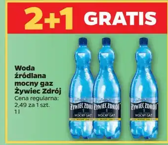 Netto Woda mocny gaz Żywiec Zdrój oferta