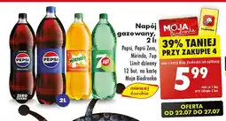 Biedronka Napoj orange Mirinda oferta