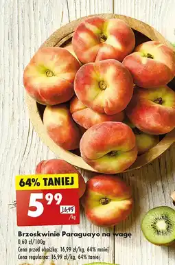Biedronka Brzoskwinie paraguayo oferta
