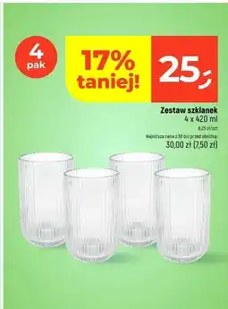 Dealz Szklanki 420 ml oferta