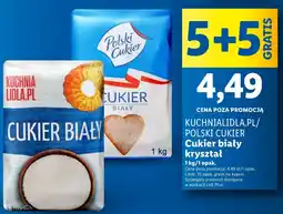 Lidl Cukier biały 1kg oferta