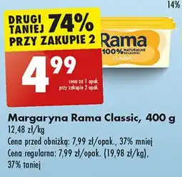 Biedronka Margaryna Rama Classic oferta